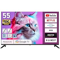 Amazon | MAXZEN テレビ 55型 Googleテレビ 55インチ グーグルテレビ